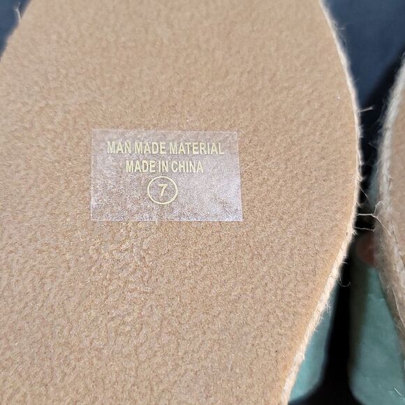 BRAND NEW NATURE BREEZE ESPADRILLE OPEN TOE WEDGE SANDAL - Picture 12 of 15